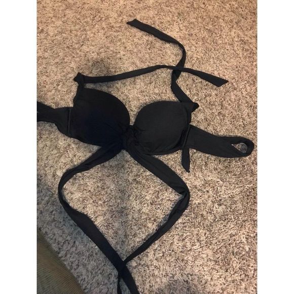 Victoria's Secret PINK Swim Knot Front Bandeau Top 34B - Picture 8 of 8